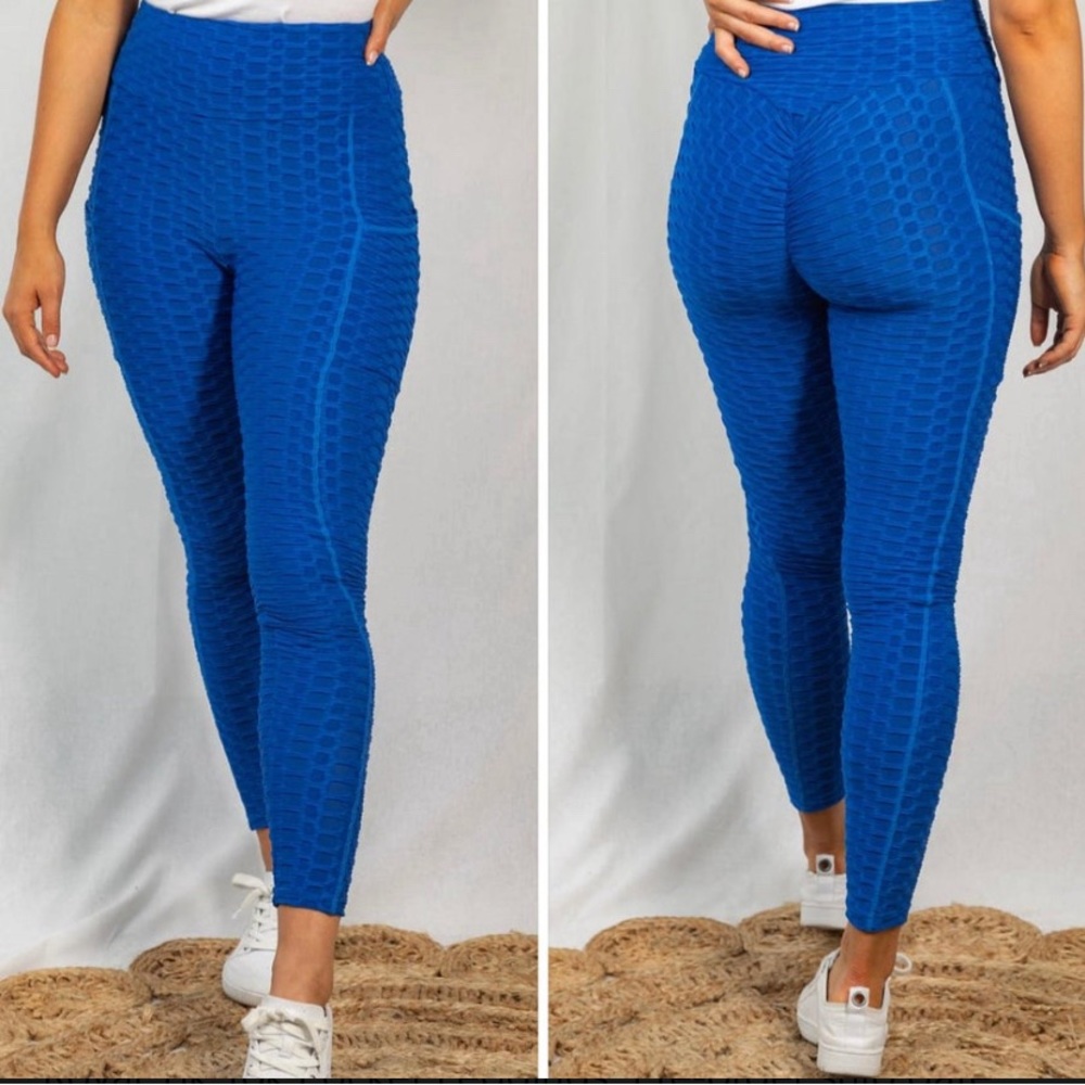 Royal Blue Tik Tok leggings